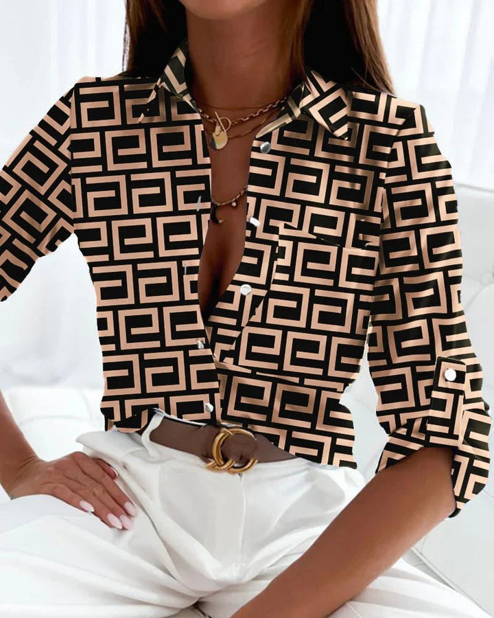 Women's Blouse | Elegant Silhouette | Versatile & Comfortable | Everyday Chic