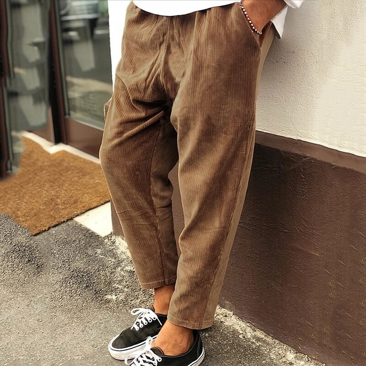 Men’s Pants | Relaxed Straight Fit | Winter Wear