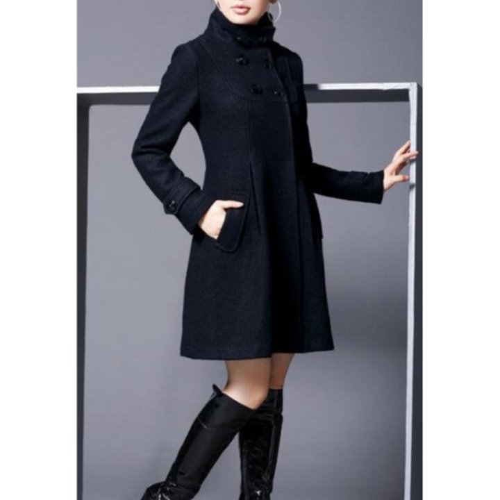 Women's Coat | Hooded Design | Elegant Winter Clothing