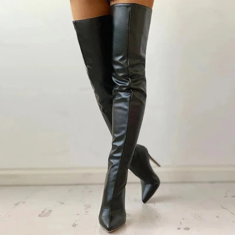 Women’s Boots | Knee High Boots | Elegant Pointed Shoes