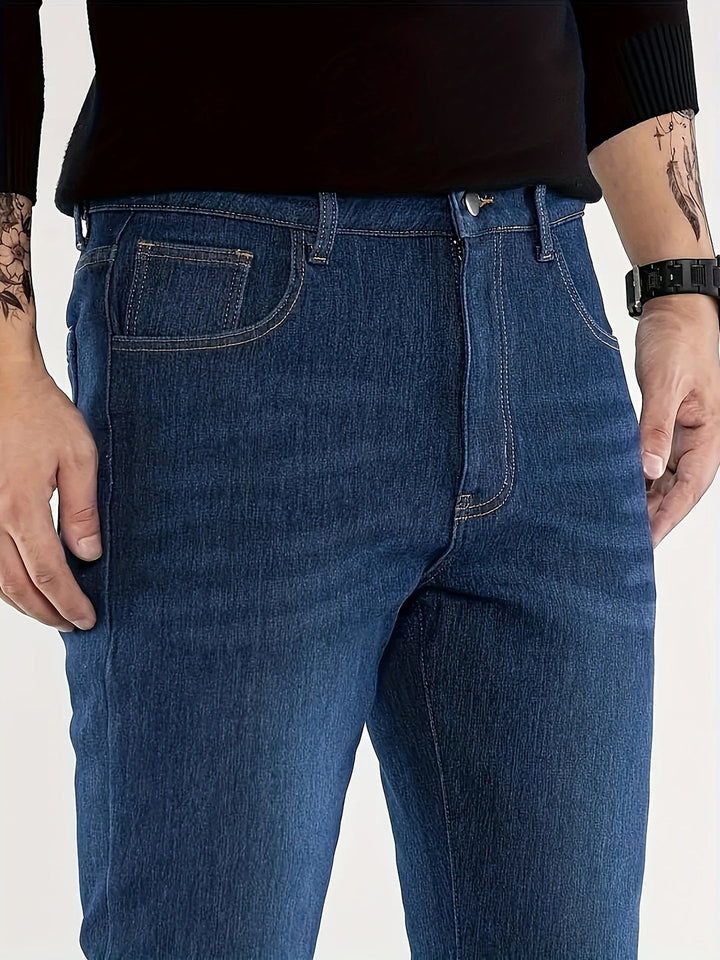 Men's Jeans | Skinny Fit | Stretch Denim | Classic Blue