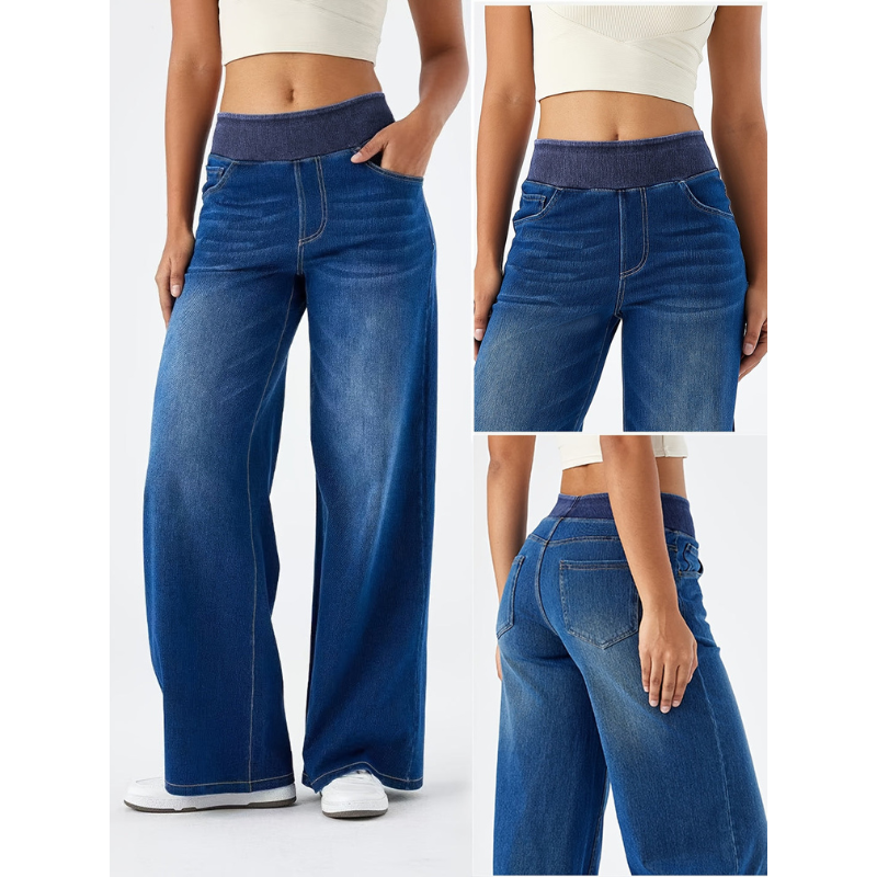 Women’s Jeans | High-Waist & Wide-Leg | All-Season Clothing