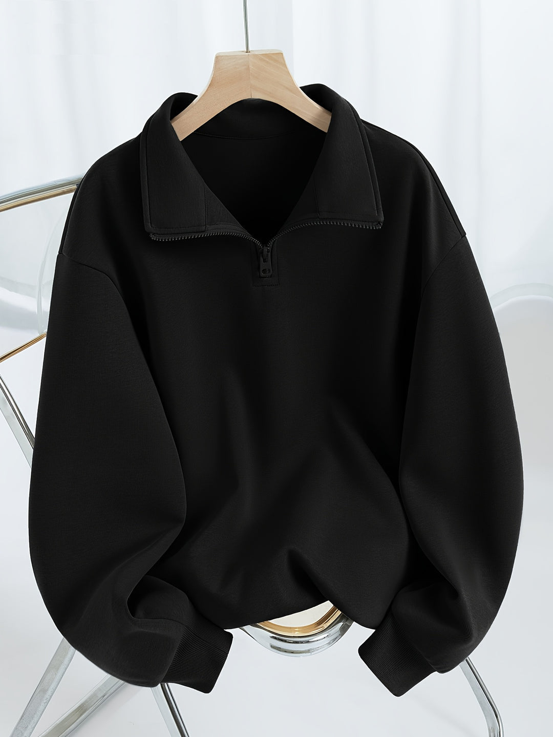 Men’s Casual Sweater | Lightweight & Breathable | Durable Half-Zip