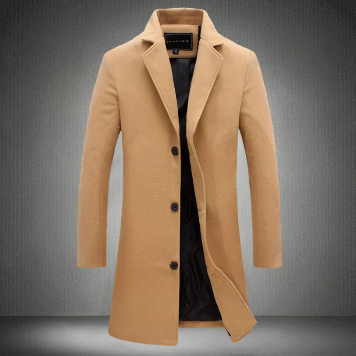 Men's winter Jacket | Mid-Length Casual Coat | Everyday Outerwear