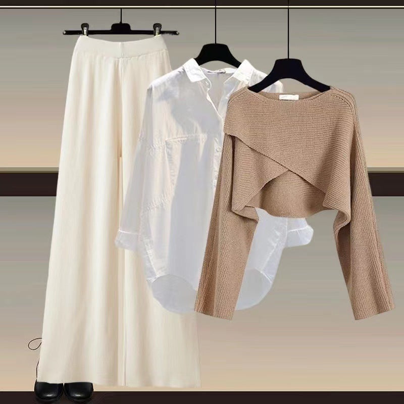 3-piece set for women | comfortable and stylish | polyester-cotton | modern style
