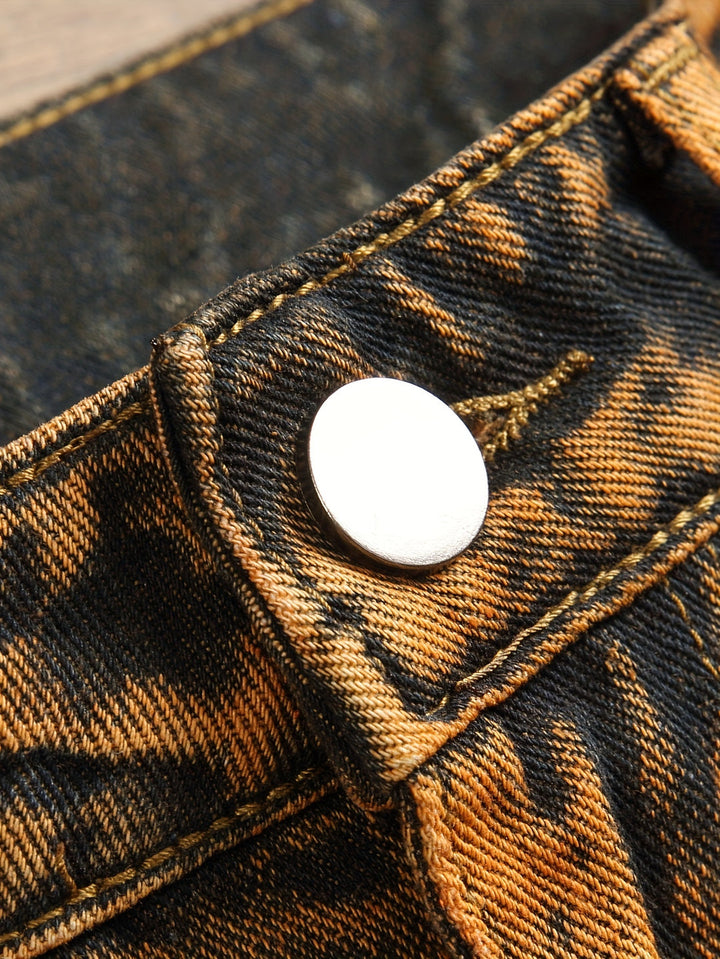 Men’s Jeans | Ripped & Patched Design | Street Style Trend | Ombre Denim