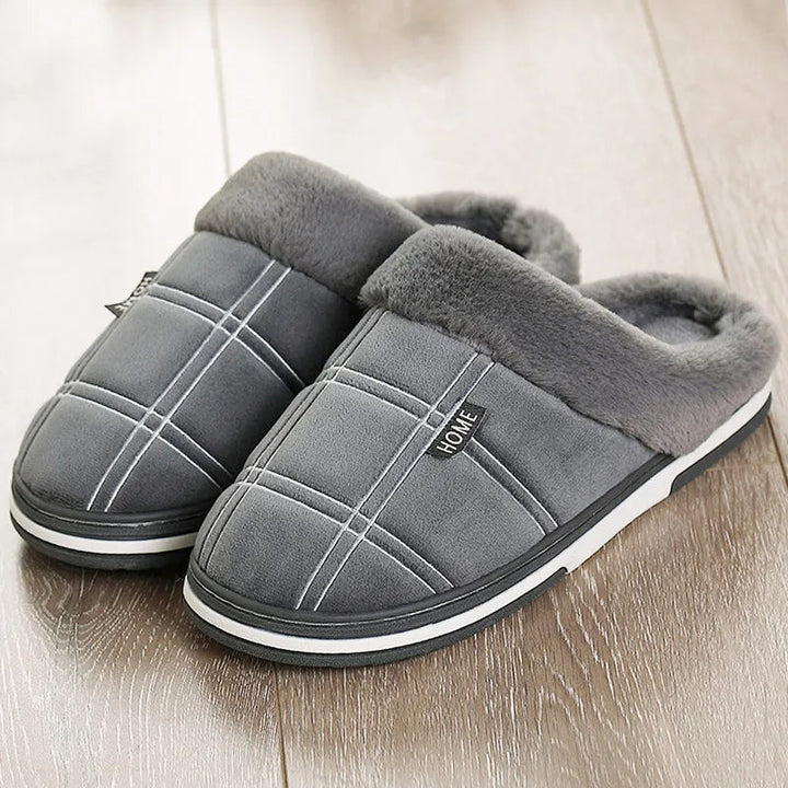 Men's Slippers | Warm Winter Shoes | Soft Indoor Footwear