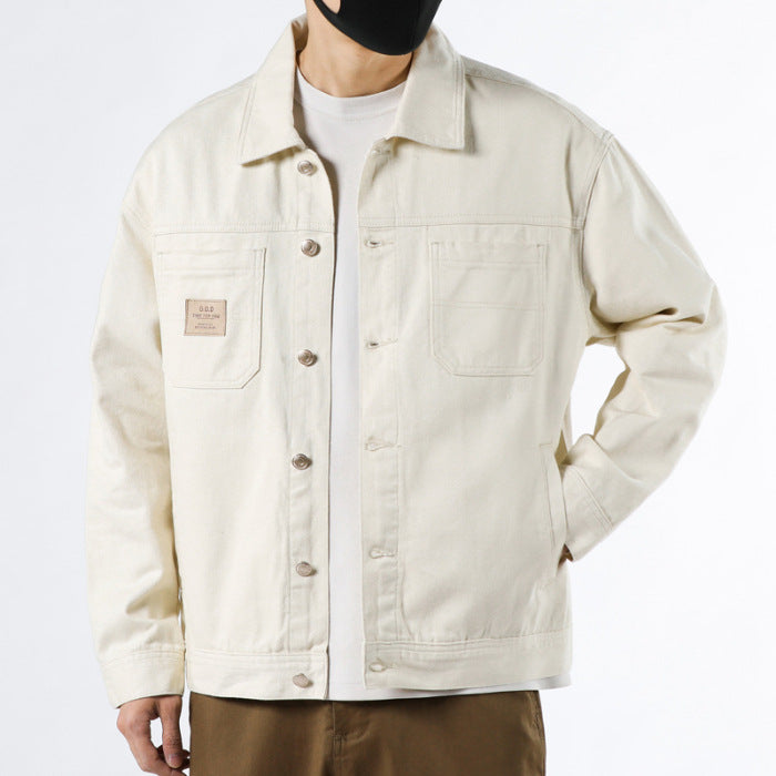 Men’s Jacket | Classic Denim Style | All-Season Casual Clothing