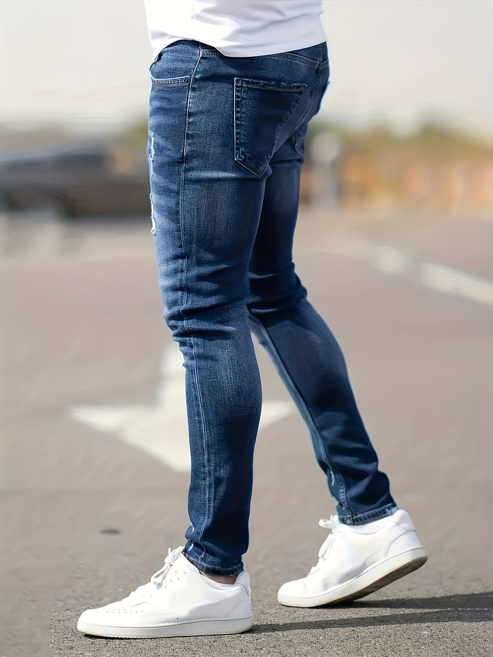 Men's Jeans | Stretch & Slim Fit | Spring & Summer | Blue