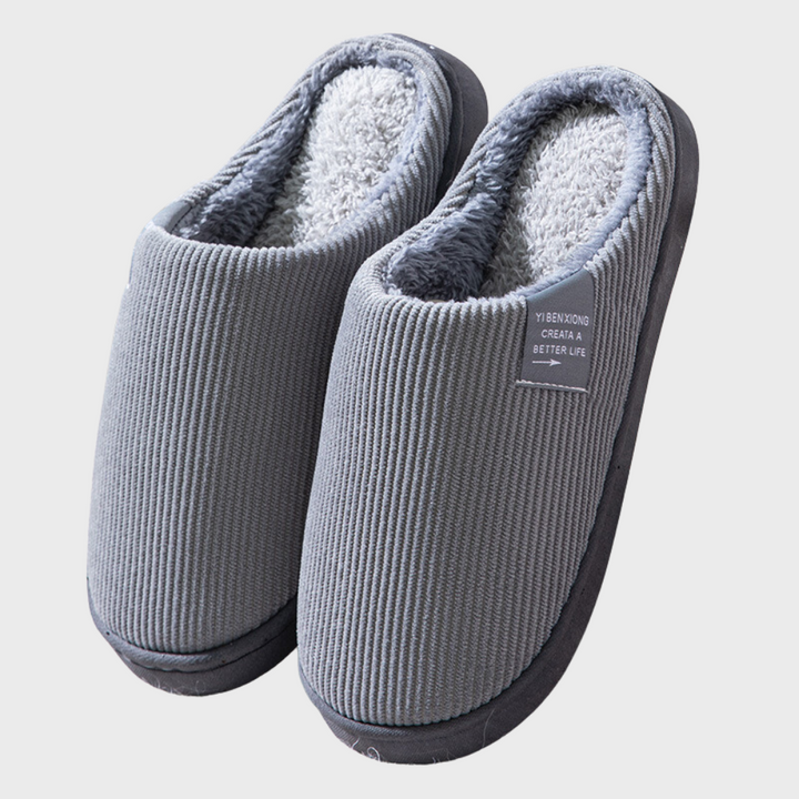 Men’s Slippers | Warm Winter Indoor Shoes | Non-Slip & Soft Comfort