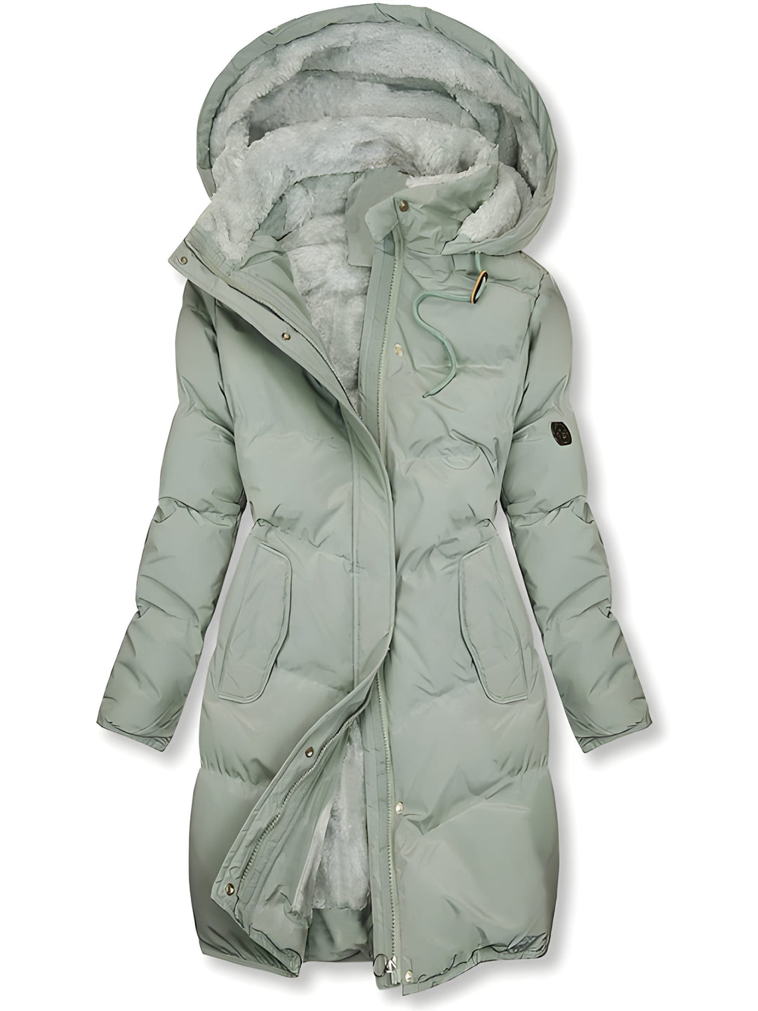 Women’s Winter Coat | Hooded Long | Slim Fit Warm Jacket