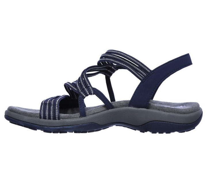 Women's Summer Sandals | Soft Sole & Elastic Fabric | Flat Wedge Beach Sandals | Casual & Comfortable