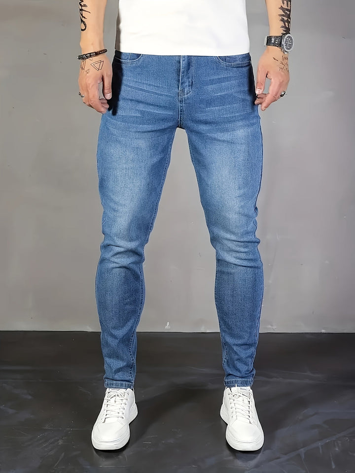 Men's Jeans | Skinny Fit | Stretch Denim | Classic Blue