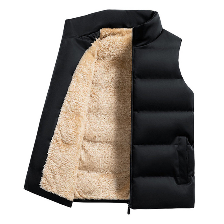 Men’s Winter Vest | Sleeveless Jacket with Zipper | Daily Wear
