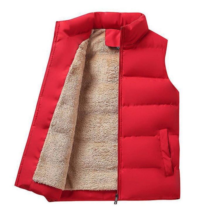 Men’s Winter Vest | Sleeveless Jacket with Zipper | Daily Wear