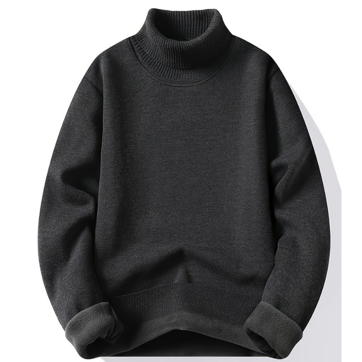 Men’s Sweatshirt | Warm Casual Clothing | High Neck Pullover