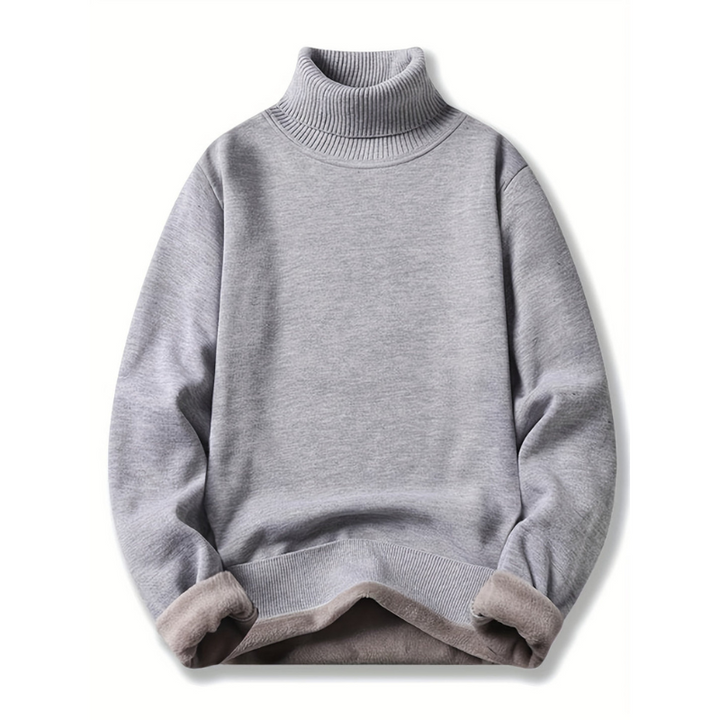 Men’s Sweatshirt | Warm Casual Clothing | High Neck Pullover