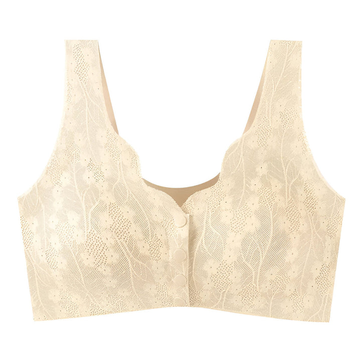 Bra for Ladies | Plus Size | Front Fastening | Thin & Breathable | Push-up & Adjustable