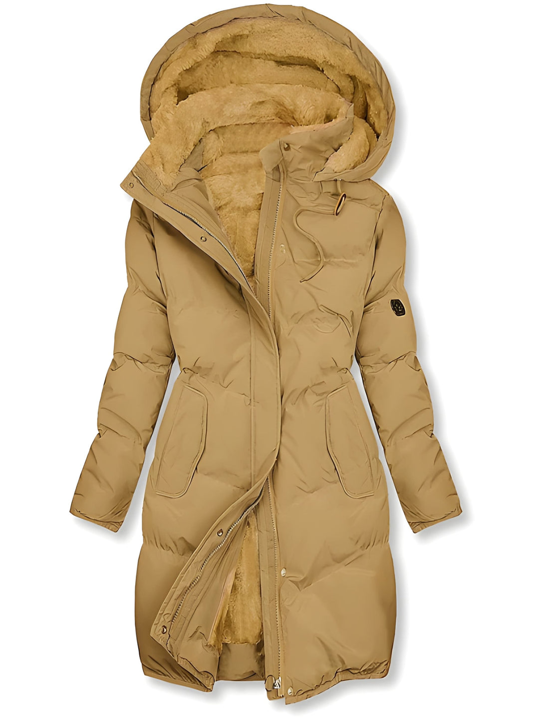 Women’s Winter Coat | Hooded Long | Slim Fit Warm Jacket