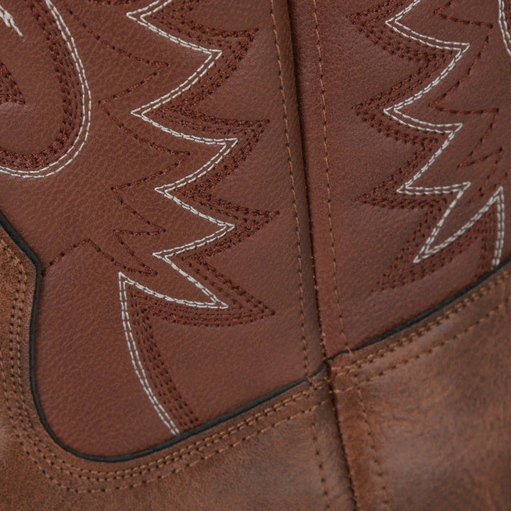 Men’s Boots | Western Cowboy Shoes | Luxury PU Leather