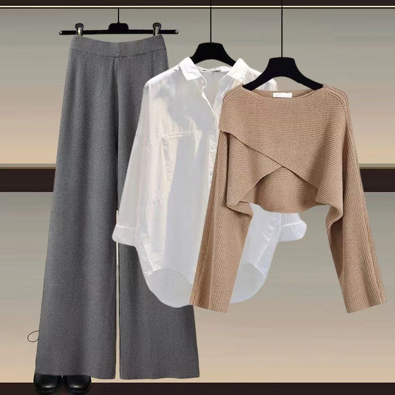3-piece set for women | comfortable and stylish | polyester-cotton | modern style