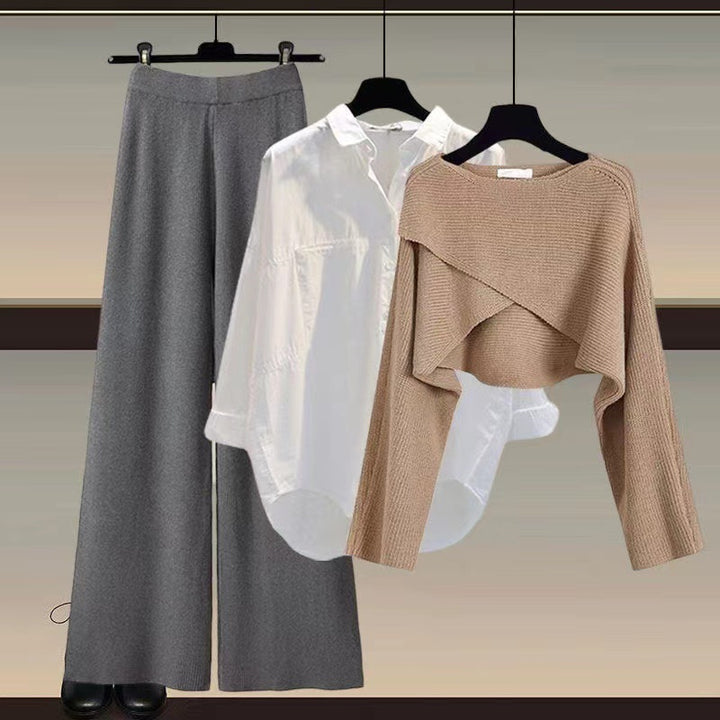3-piece set for women | comfortable and stylish | polyester-cotton | modern style