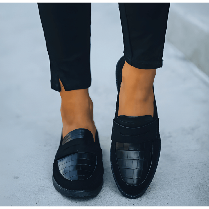 Women’s Shoes | Black Loafers | Elegant Comfortable Style