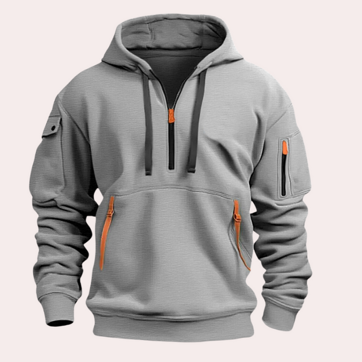 Men’s Hoodie | Zip-Up Sweatshirt | Casual Loose Pullover