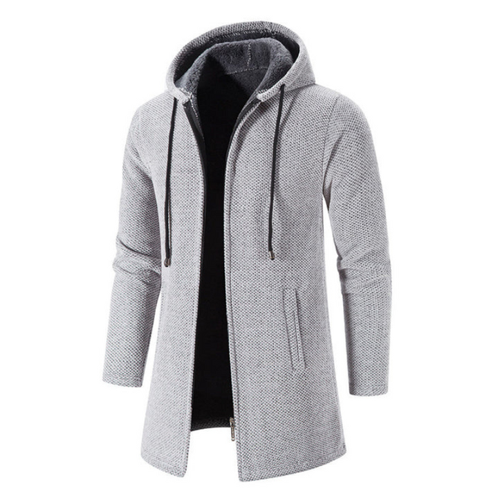 Men’s winter Jacket | Hooded Cardigan Zip Outerwear | Casual Daily Wear