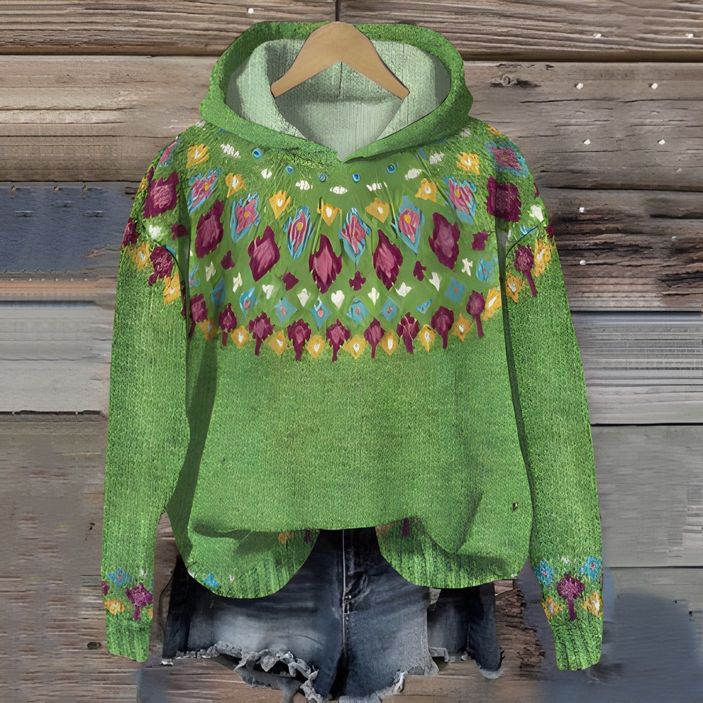 Womens Jumpers | Casual Knit Hoodie | Winter Clothing