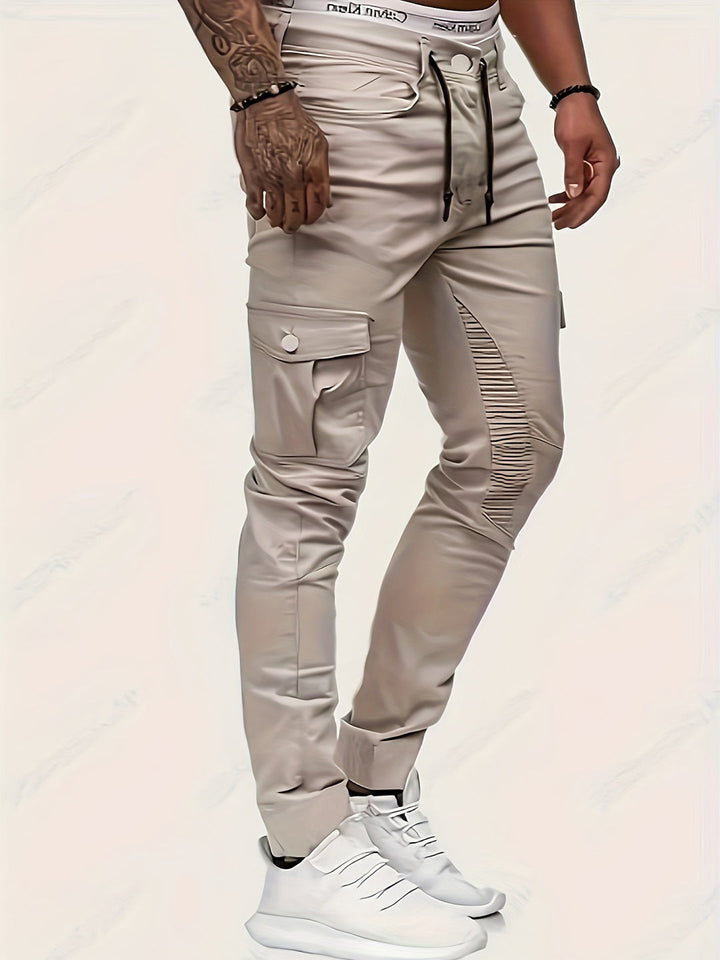 Men's Jogger Jeans | Lightweight Denim | Sporty Design with Drawstring