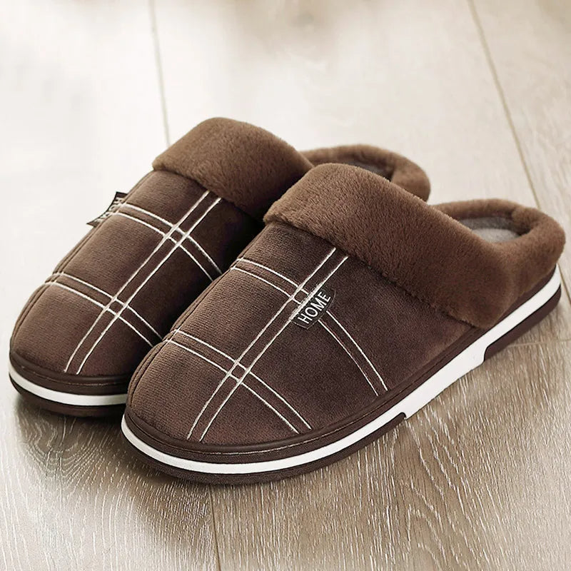 Men's Slippers | Warm Winter Shoes | Soft Indoor Footwear