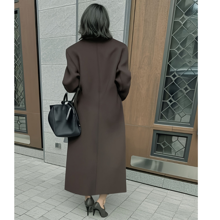 Women’s Long Jacket | Elegant Overcoat | Long Sleeve Clothings