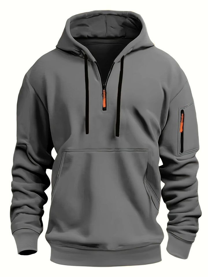 Men’s Hoodie | Warm Fleece | Minimalist Style | Polyester
