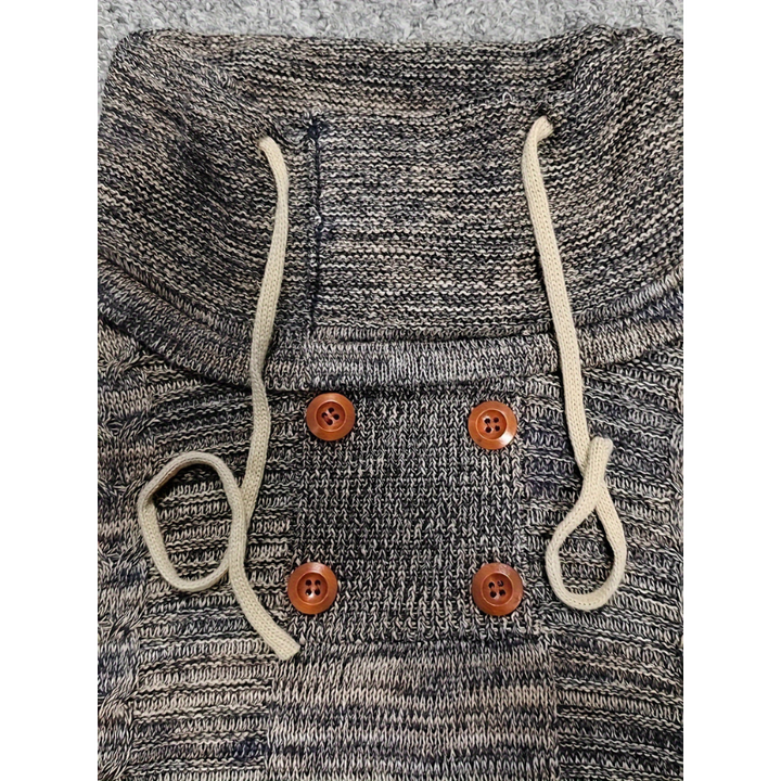 Men’s Sweatshirt | Slim Fit Pullover | Textured Neck Sweater