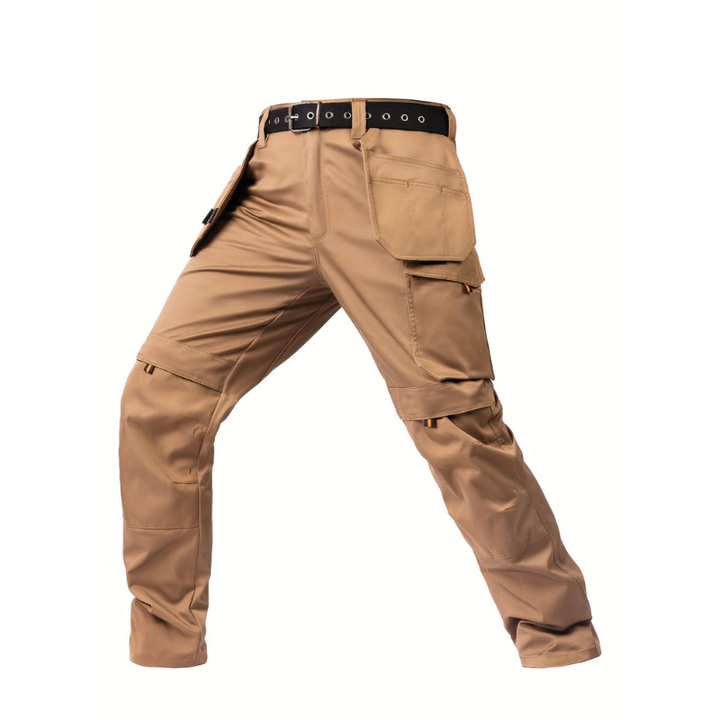 Men’s Cargo Trousers | Elastic Work Pants | Durable Mens Clothing