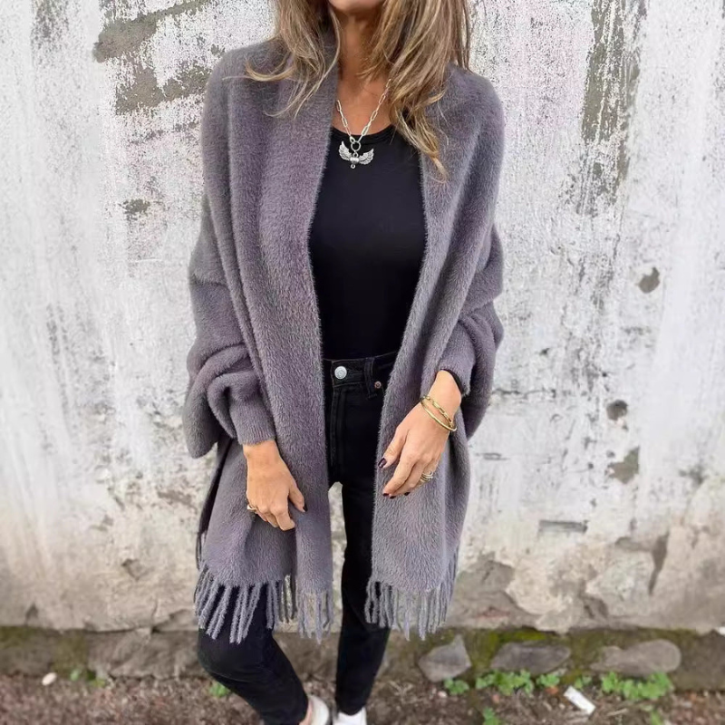 Women’s Cardigan | Clothing Outerwear | Elegant Winter Wrap