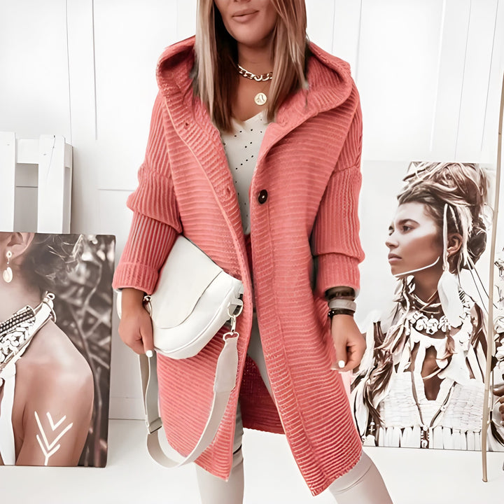 Women’s Cardigan | Buttoned | Long-Sleeved | Elegant