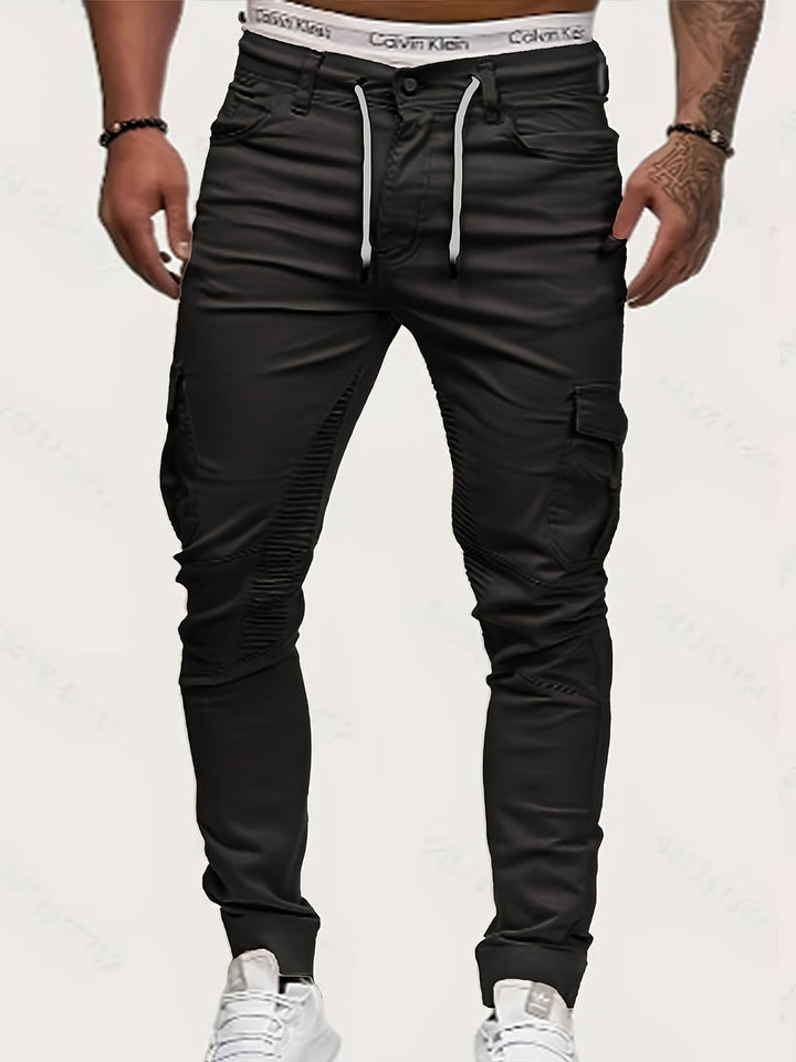 Men's Jogger Jeans | Lightweight Denim | Sporty Design with Drawstring