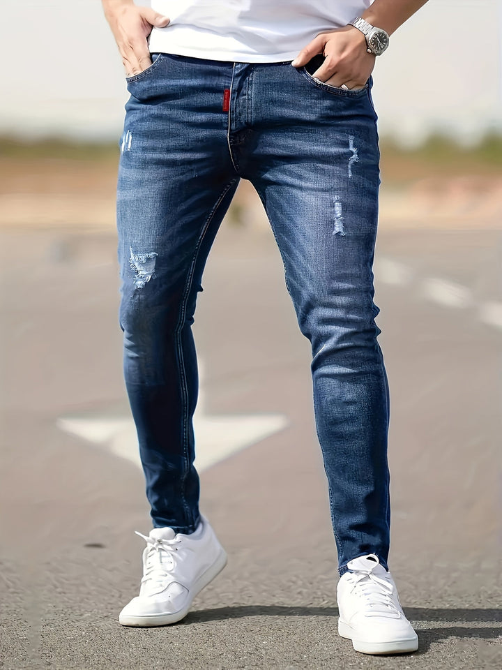 Men's Jeans | Stretch & Slim Fit | Spring & Summer | Blue