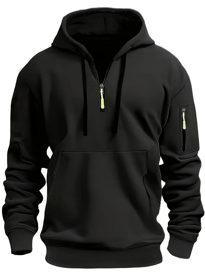 Men’s Hoodie | Warm Fleece | Minimalist Style | Polyester