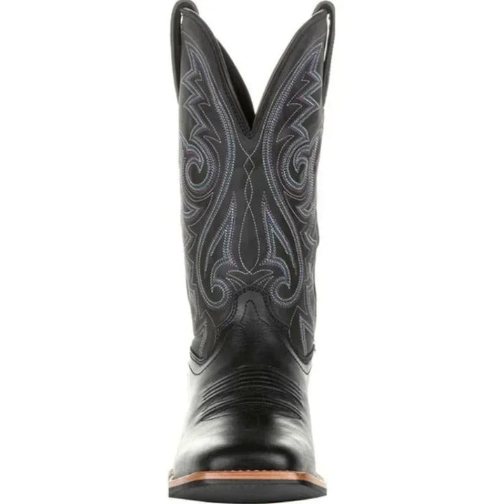 Men’s Boots | Western Cowboy Shoes | Luxury PU Leather