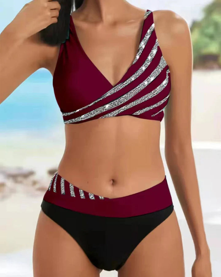 Damtopp Bikini Set | 2-Piece | Summery Print | Perfect for Holiday