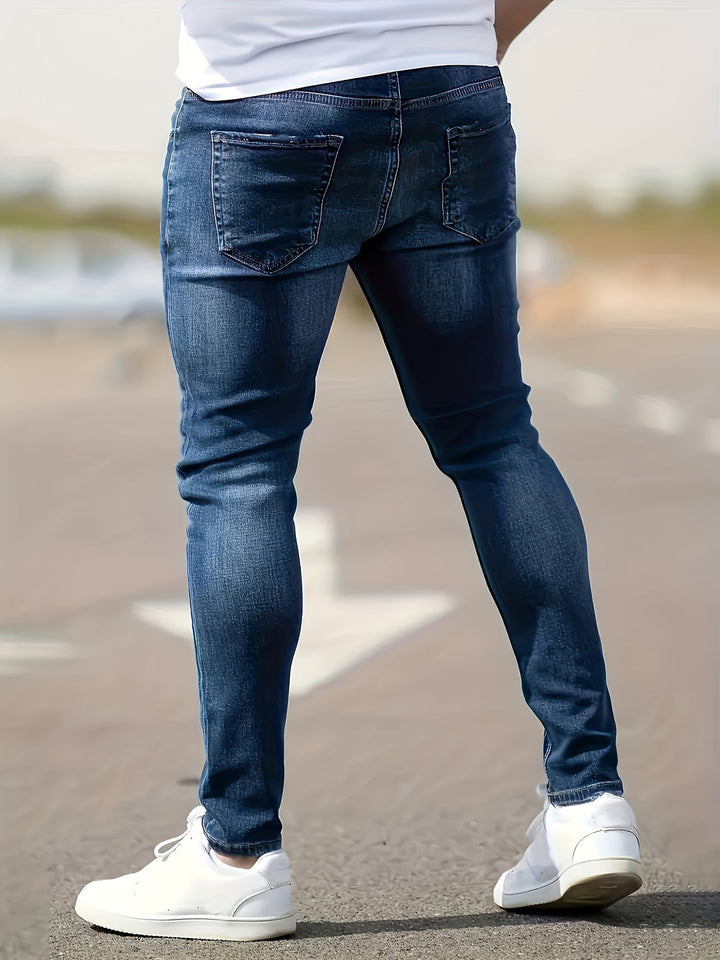 Men's Jeans | Stretch & Slim Fit | Spring & Summer | Blue