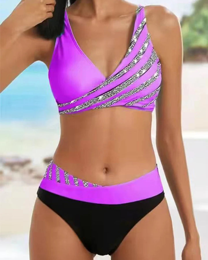 Damtopp Bikini Set | 2-Piece | Summery Print | Perfect for Holiday