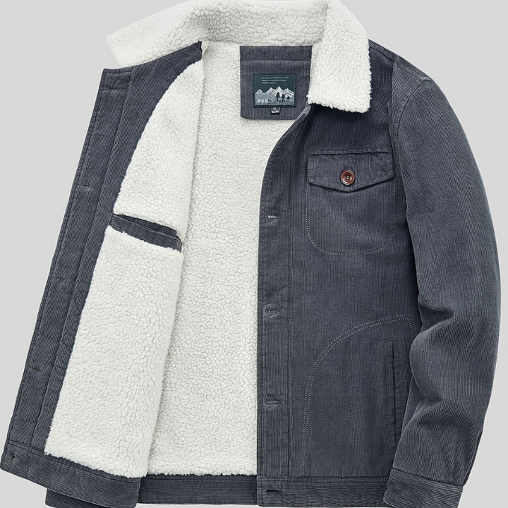 Men’s Winter Jacket | Warm Vintage Style | Classic Mens Coat