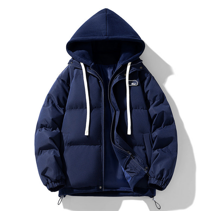 Men's Winter Jacket | Windproof Jacket with Hood | Casual
