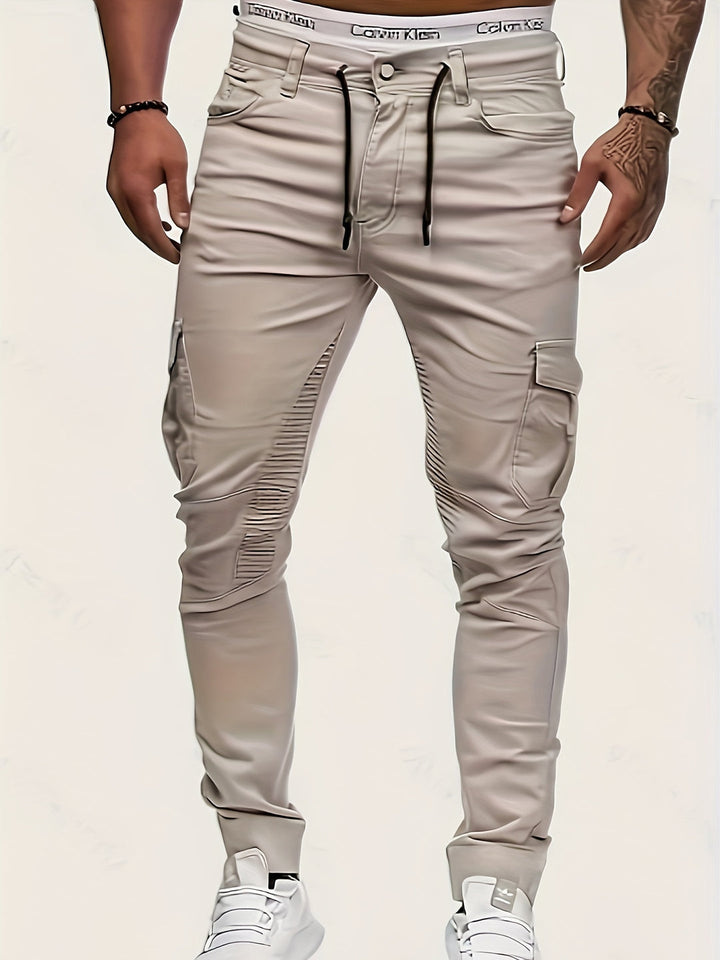 Men's Jogger Jeans | Lightweight Denim | Sporty Design with Drawstring