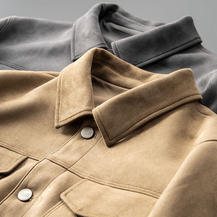 Men’s Winter Jacket | Warm Outdoor Coat | Casual Style with Flap Pockets