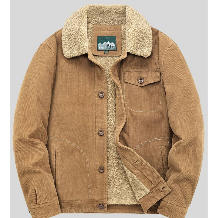 Men’s Winter Jacket | Warm Vintage Style | Classic Mens Coat